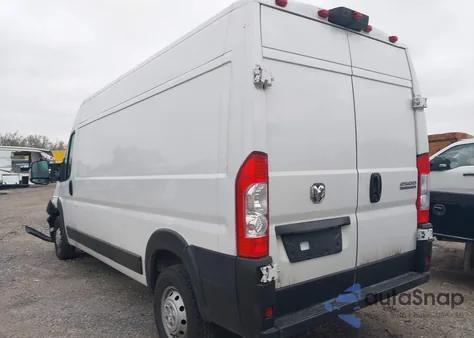 2023 Ram Promaster 2500 High Roof 159 Wb z USA, uszkodzony, nr VIN 3C6LRVDG8PE583255